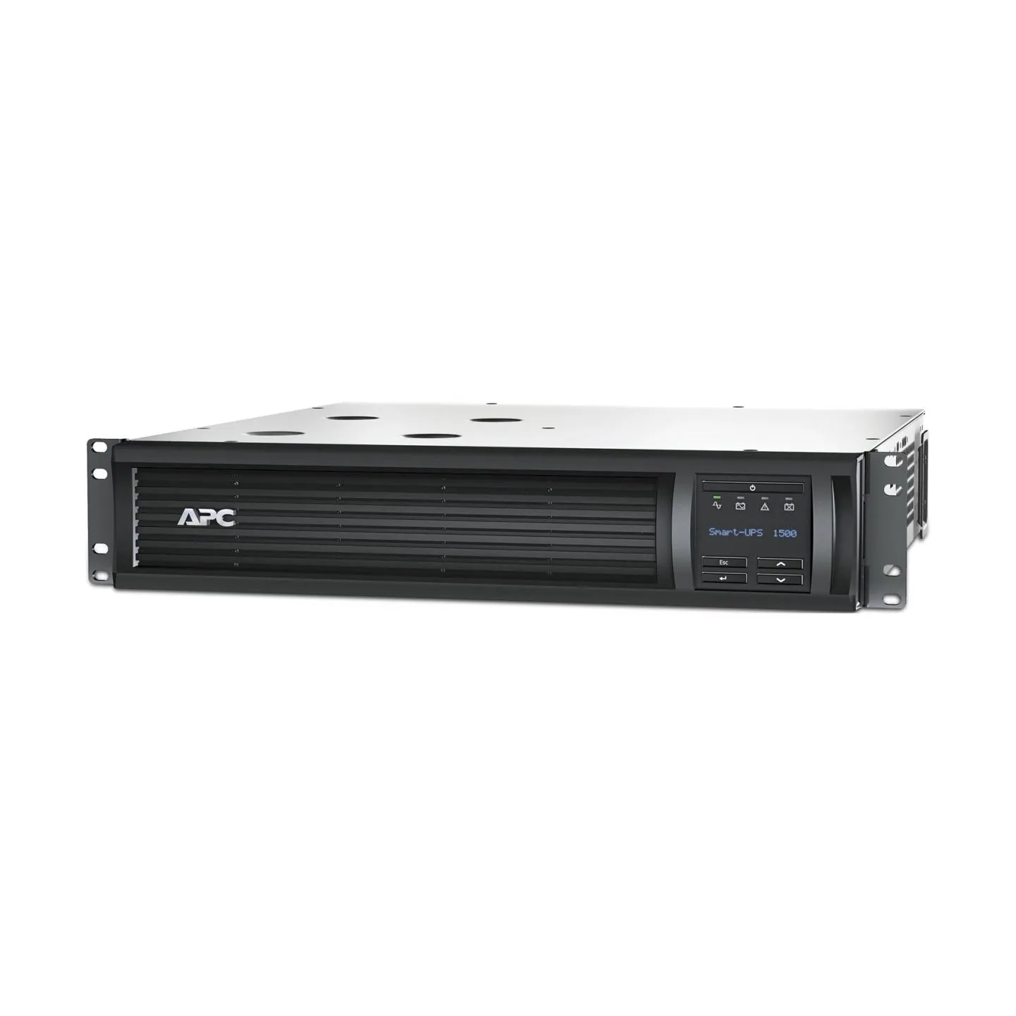 Schneider Electric APC Smart-UPS, Rackmount 2U, 230V, 4x IEC C13 sockets, Network card, AVR, LCD | SMT1500RMI2UNC | 1500 VA | 10