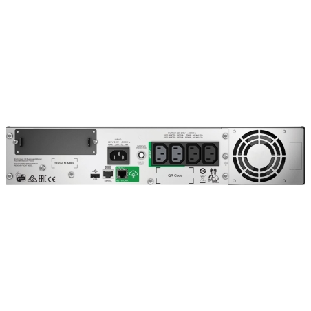 Schneider Electric APC Smart-UPS | SMT1500RMI2UC | 1500 VA | 1000 W