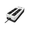 Eaton 3S Gen2 UPS DIN, 450 VA, 270 W, Input: Schuko, Outputs: (3) Schuko, (3) Schuko surge only, Tower | 3S450D