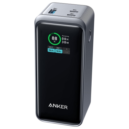 Anker Power Bank, 200 W | Prime | 20000 mAh | Black