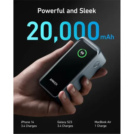 Anker Power Bank, 200 W | Prime | 20000 mAh | Black