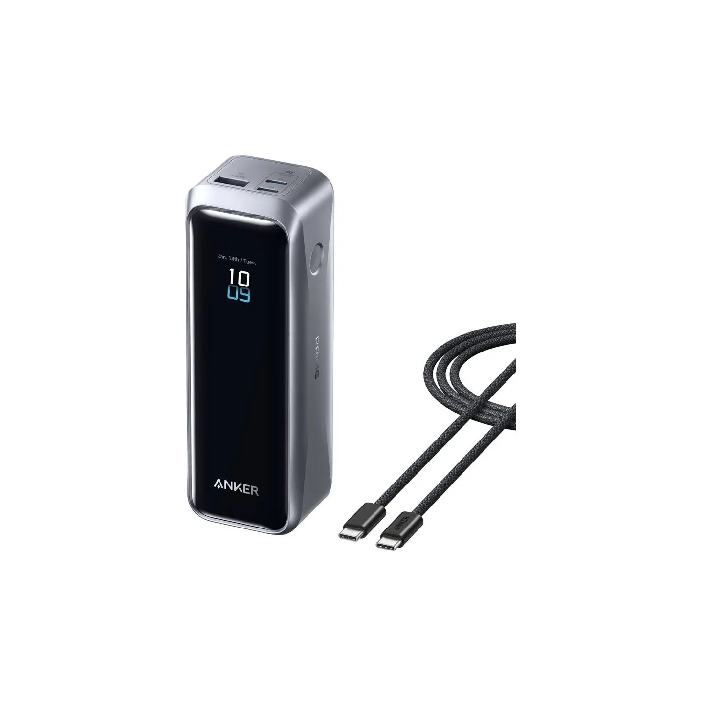 Anker Prime Power Bank 220W B2C , Black | 20000 mAh | USB-A, 2 x USB-C | Black