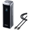 Anker Prime Power Bank 220W B2C , Black | 20000 mAh | USB-A, 2 x USB-C | Black