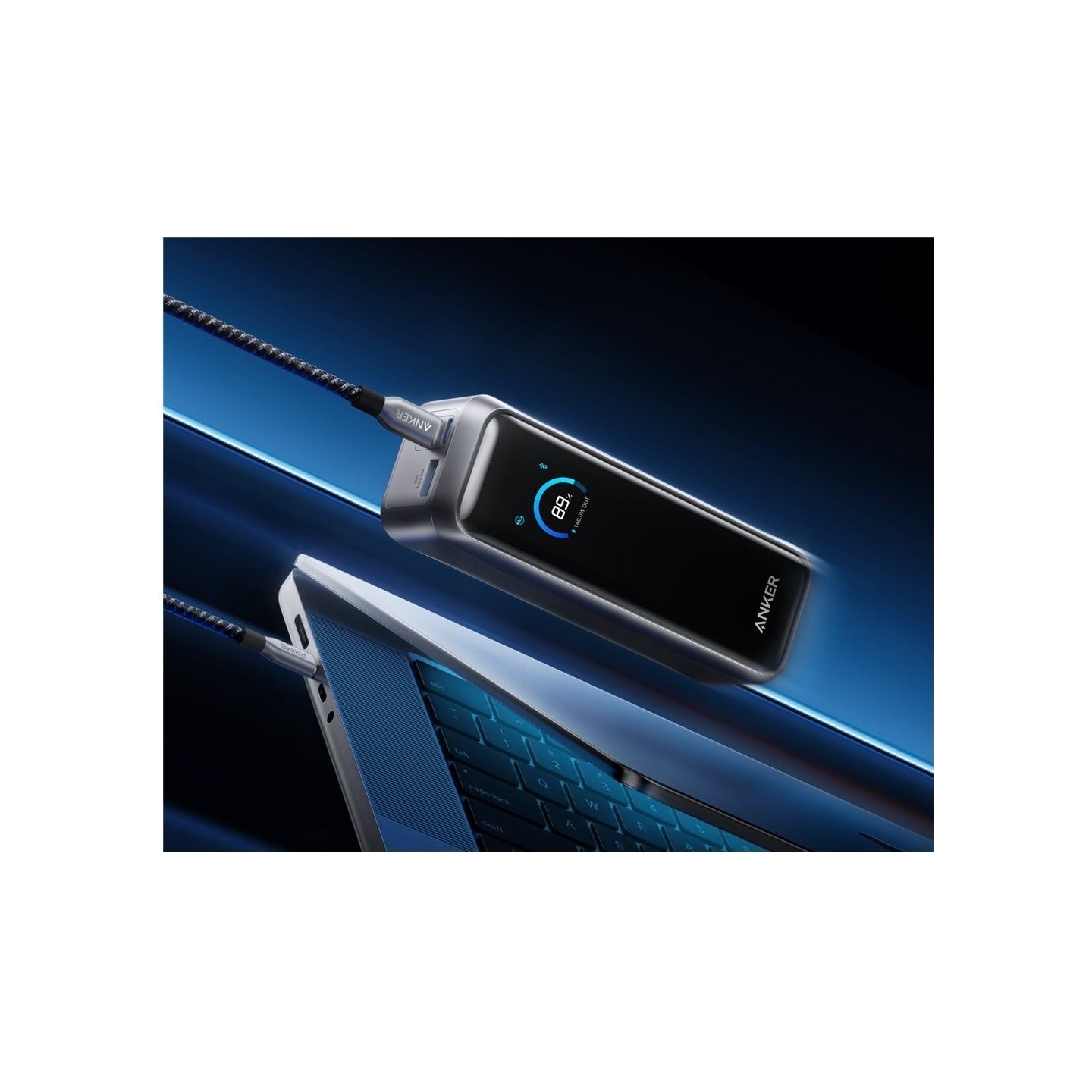 Anker Prime Power Bank 220W B2C , Black | 20000 mAh | USB-A, 2 x USB-C | Black