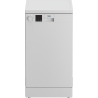Beko Free standing Dishwasher DVS05024W, Energy class E (old A++), 45 cm, 5 programs, White / DVS05024W