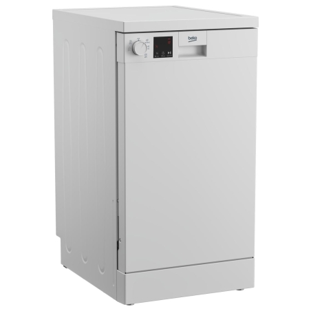 Beko Free standing Dishwasher DVS05024W, Energy class E (old A++), 45 cm, 5 programs, White / DVS05024W