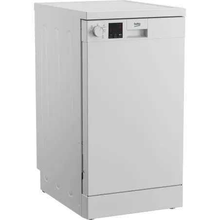 Beko Free standing Dishwasher DVS05024W, Energy class E (old A++), 45 cm, 5 programs, White / DVS05024W