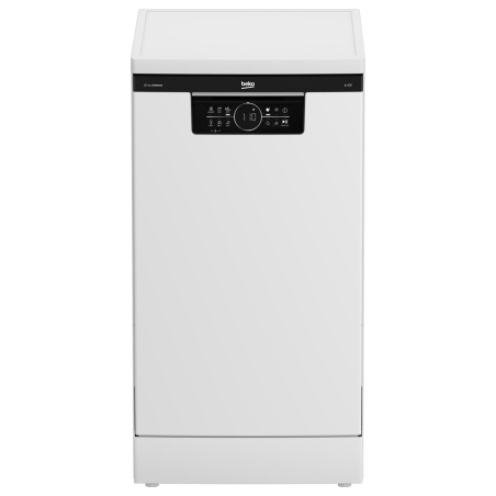 Beko Free standing Dishwasher BDFS26120WQ, Energy class E,  Width 45 cm, 6 programs, Inverter motor, Third drawer, White / BDFS2