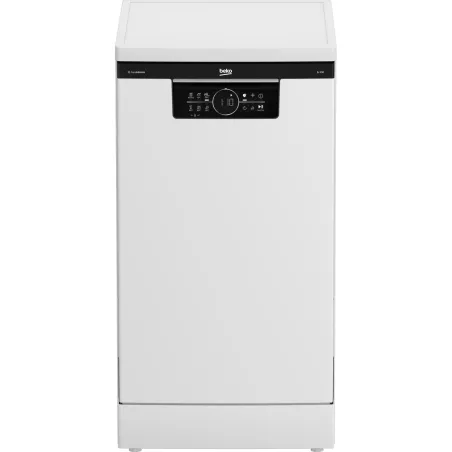 Beko Free standing Dishwasher BDFS26120WQ, Energy class E,  Width 45 cm, 6 programs, Inverter motor, Third drawer, White / BDFS2
