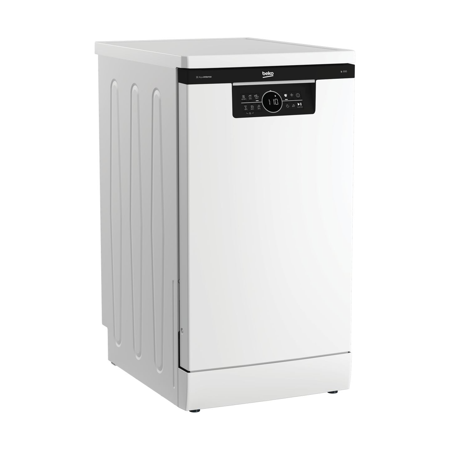 Beko Free standing Dishwasher BDFS26120WQ, Energy class E,  Width 45 cm, 6 programs, Inverter motor, Third drawer, White / BDFS2