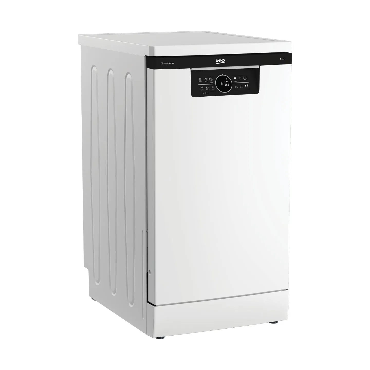 Beko Free standing Dishwasher BDFS26120WQ, Energy class E,  Width 45 cm, 6 programs, Inverter motor, Third drawer, White / BDFS2