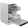 Beko Free standing Dishwasher BDFS26120WQ, Energy class E,  Width 45 cm, 6 programs, Inverter motor, Third drawer, White / BDFS2