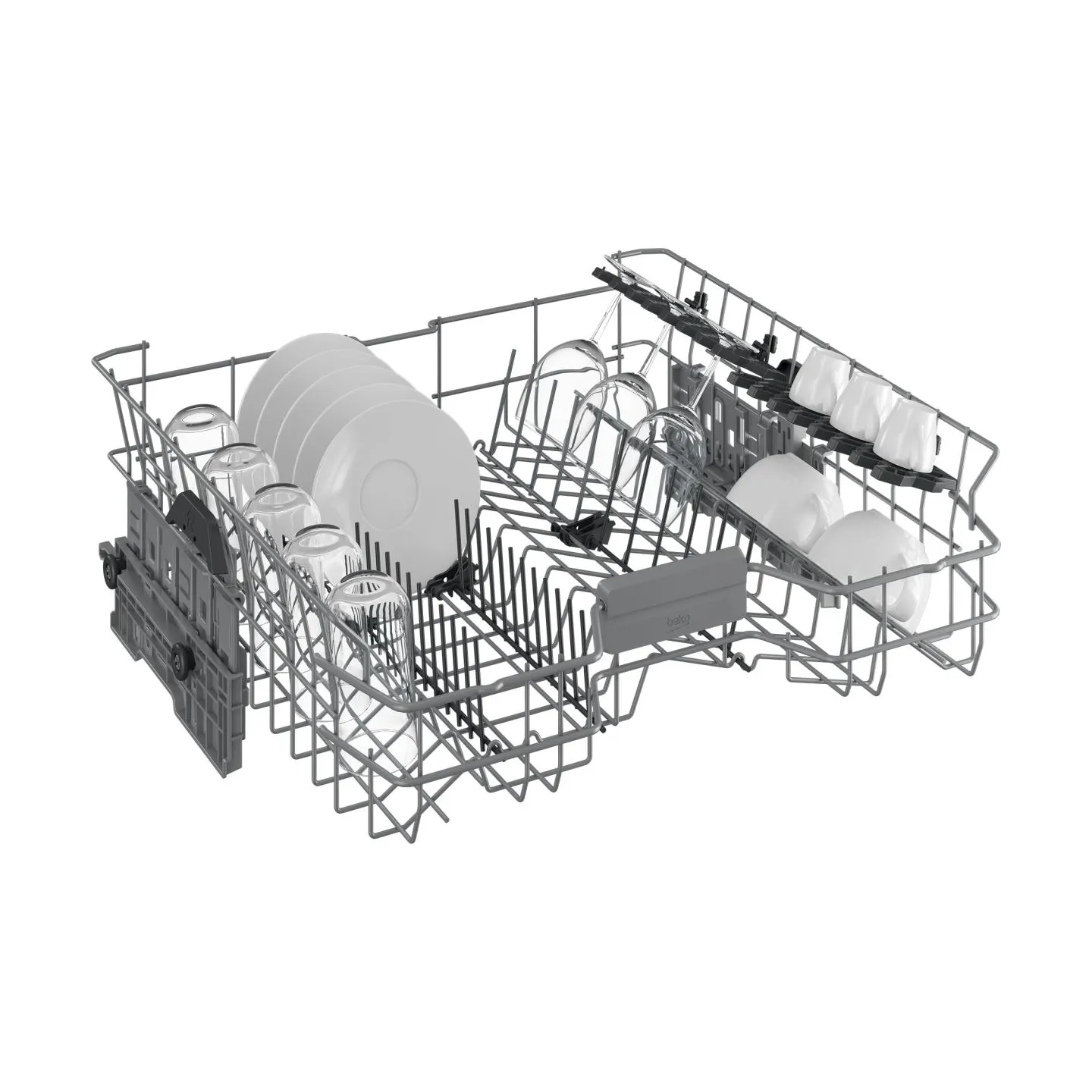 Beko Freestanding Dishwasher BDFN26530X, Energy class D, Width 60 cm, SelfDry, 3rd drawer, Inox / BDFN26530X