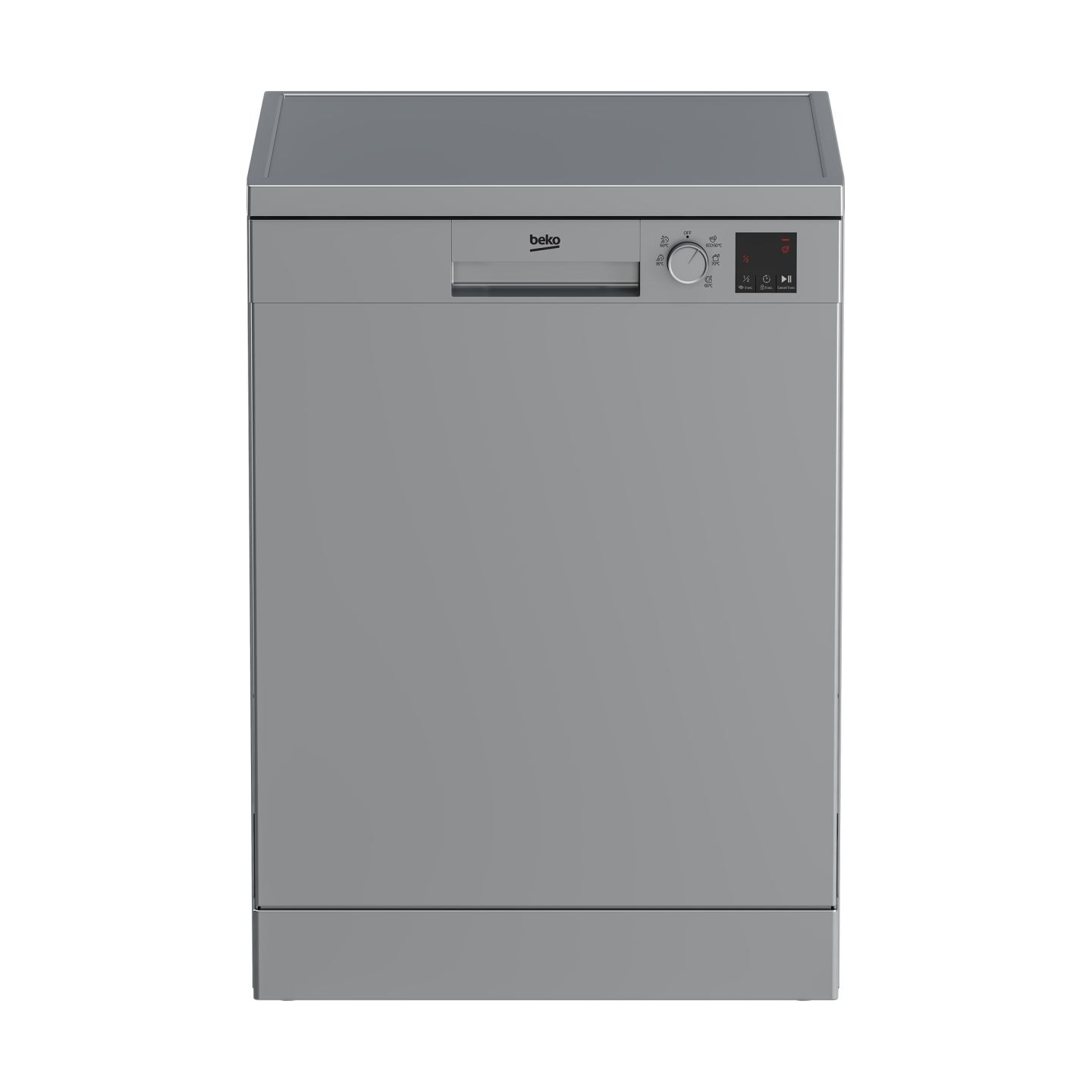 Beko Freestanding Dishwasher DVN05320S, Energy class E, Width 60 cm, Inox / DVN05320S