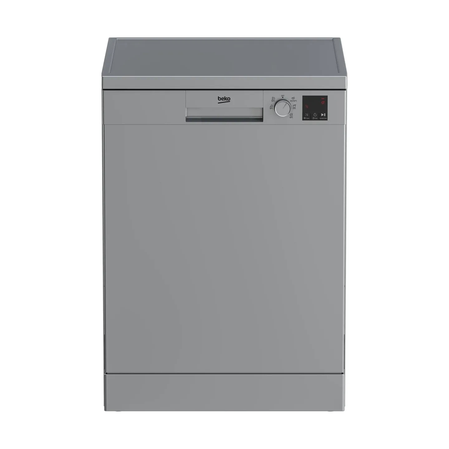 Beko Freestanding Dishwasher DVN05320S, Energy class E, Width 60 cm, Inox / DVN05320S