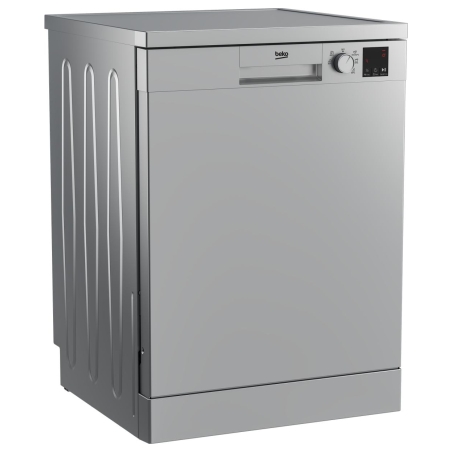 Beko Freestanding Dishwasher DVN05320S, Energy class E, Width 60 cm, Inox / DVN05320S