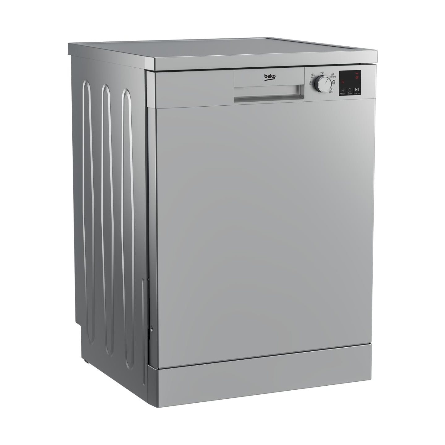 Beko Freestanding Dishwasher DVN05320S, Energy class E, Width 60 cm, Inox / DVN05320S