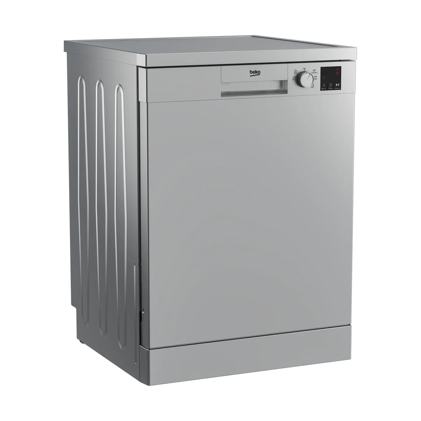 Beko Freestanding Dishwasher DVN05320S, Energy class E, Width 60 cm, Inox / DVN05320S