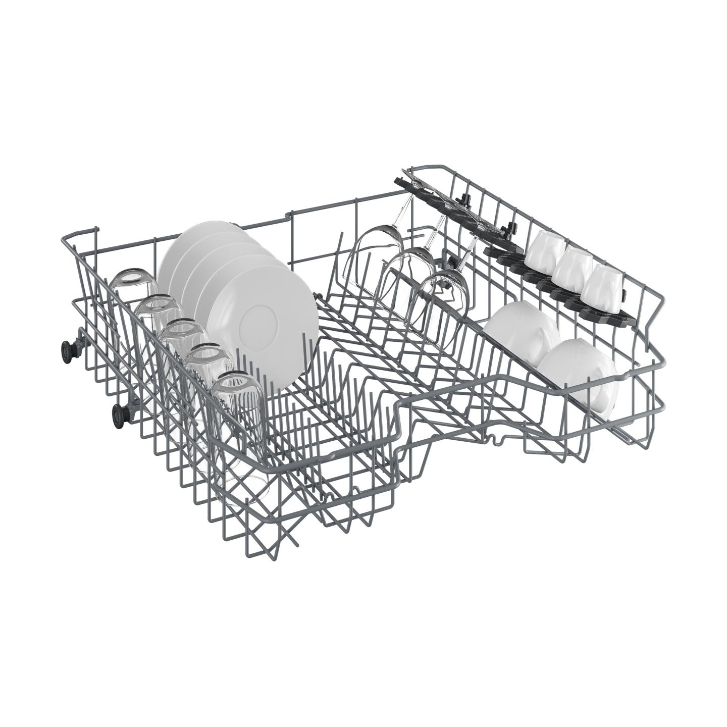 Beko Freestanding Dishwasher DVN05320S, Energy class E, Width 60 cm, Inox / DVN05320S