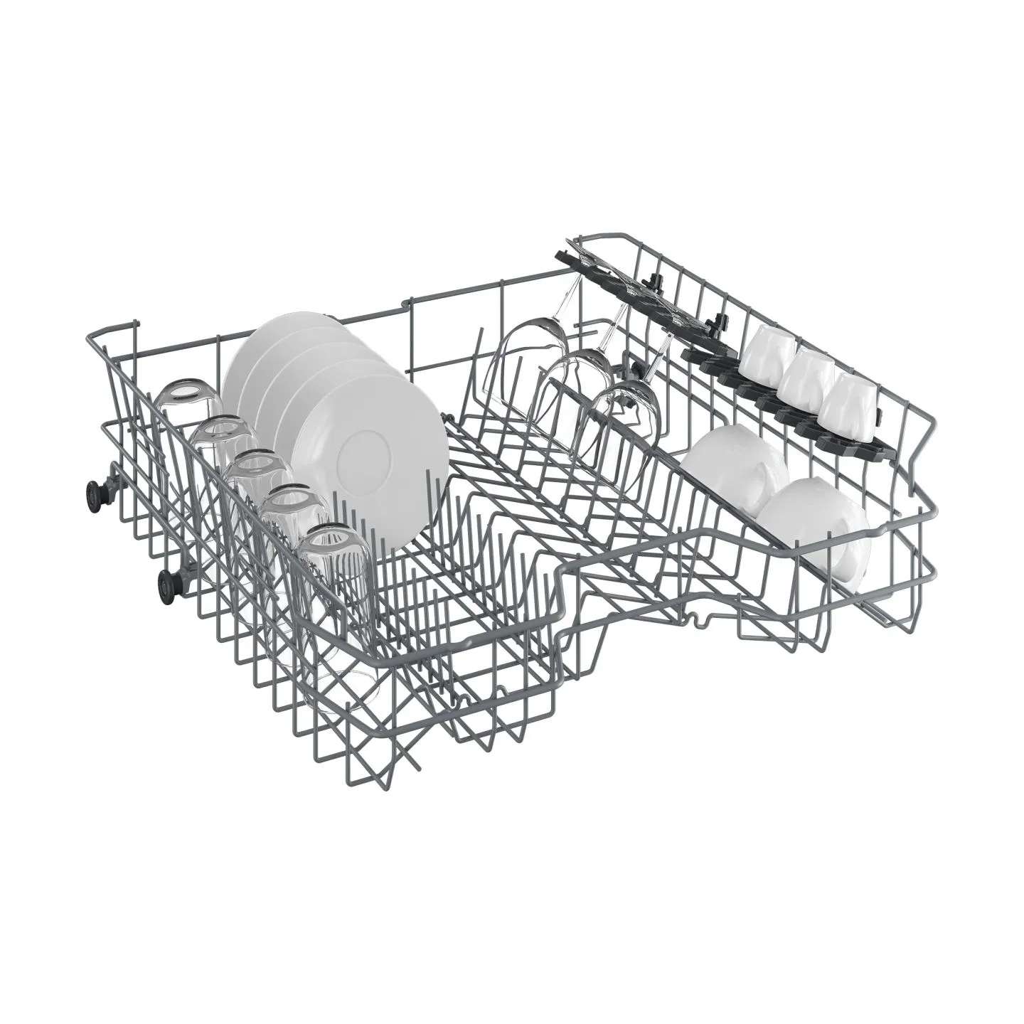 Beko Freestanding Dishwasher DVN05320S, Energy class E, Width 60 cm, Inox / DVN05320S