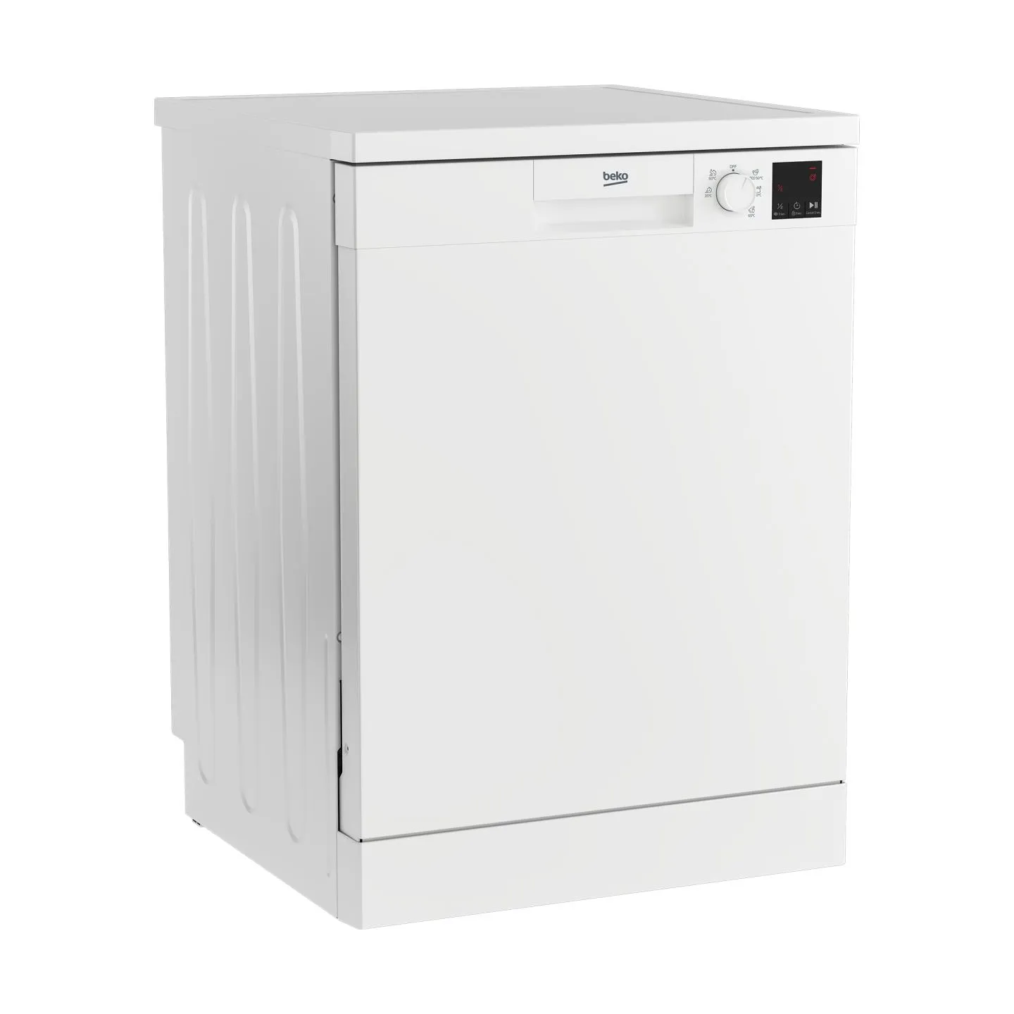 Beko Freestanding Dishwasher DVN05320W, Energy class E, Width 60 cm, White / DVN05320W