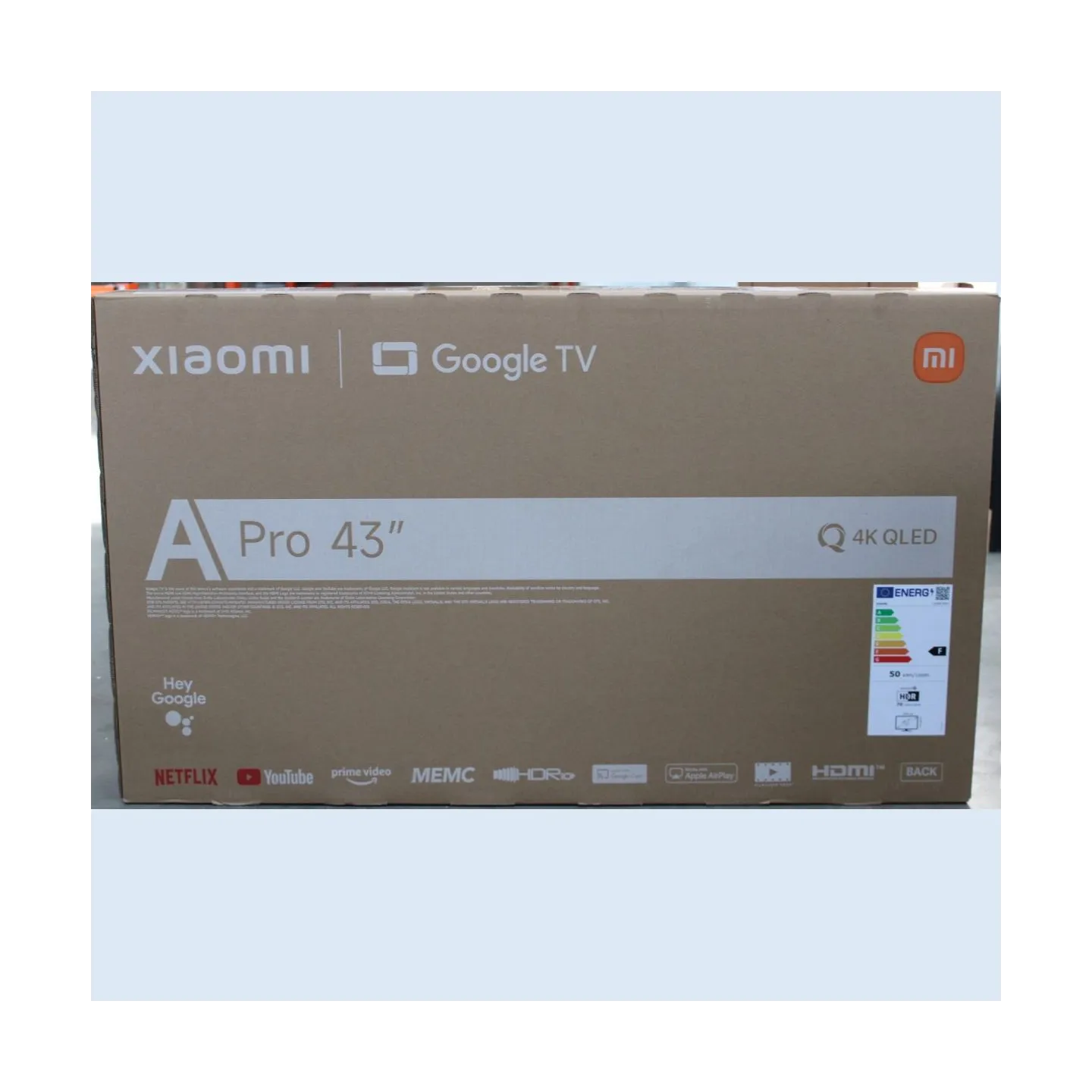 Xiaomi QLED TV A Pro 2026 43" |  | Xiaomi QLED TV A Pro 2026 | 43 | Smart TV | Google TV | UHD | Dark Gray | DAMAGED PACKAGING