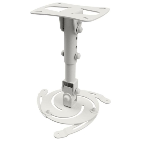 Edbak | Projector Ceiling mount | PM3w-B | Height adjustment | Maximum weight (capacity) 15 kg | White