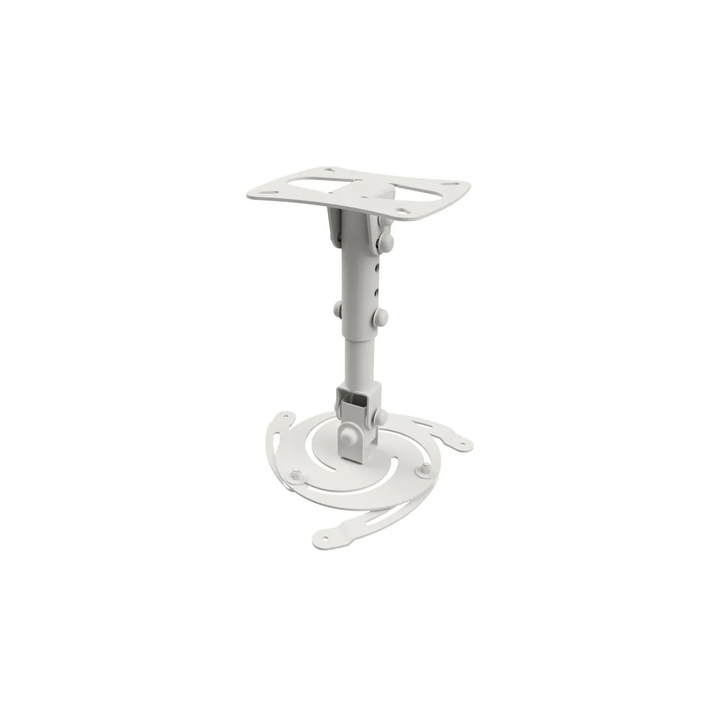 Edbak | Projector Ceiling mount | PM3w-B | Height adjustment | Maximum weight (capacity) 15 kg | White
