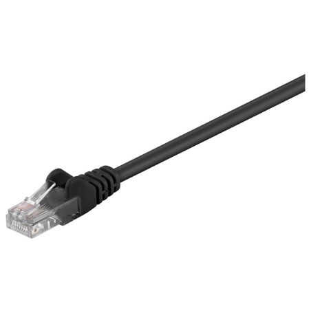 Goobay | CAT 5e patch cable, U/UTP | 68647 | Black