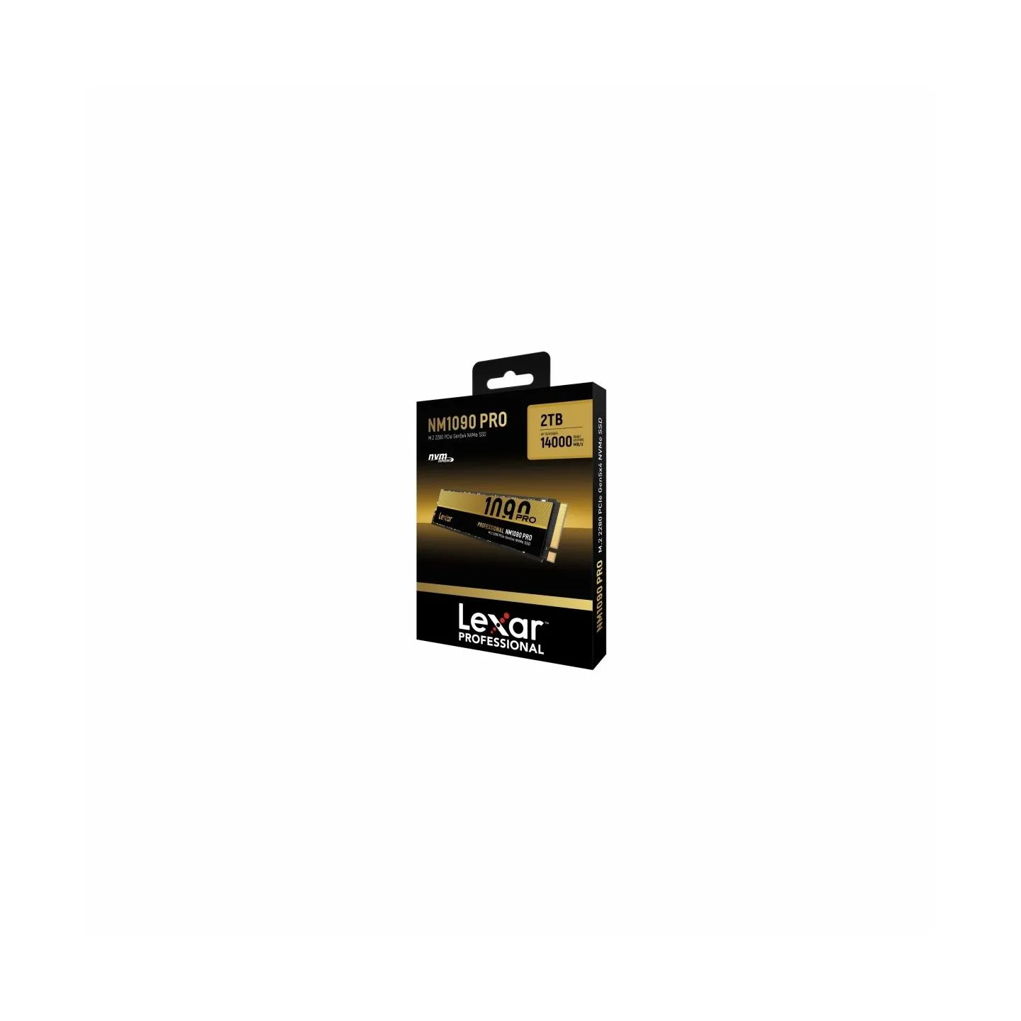 Lexar SSD | NM1090 Pro | 2000 GB | SSD form factor M.2 2280 | Solid-state drive interface PCIe Gen 5x4 | Read speed 14000 MB/s |