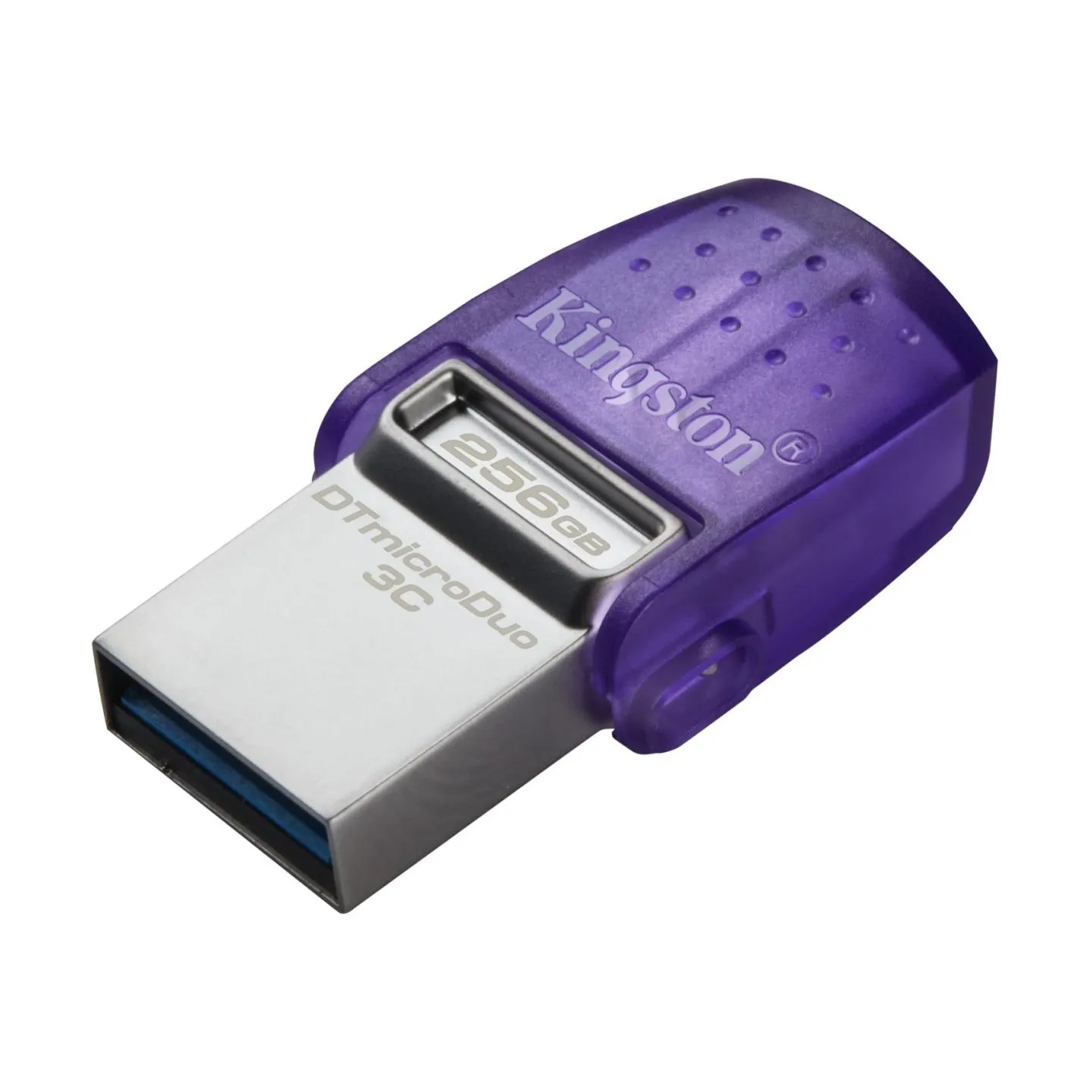 Kingston | DataTraveler | DT Micro Duo 3C | 256 GB | USB Type-C/Type-A | Purple