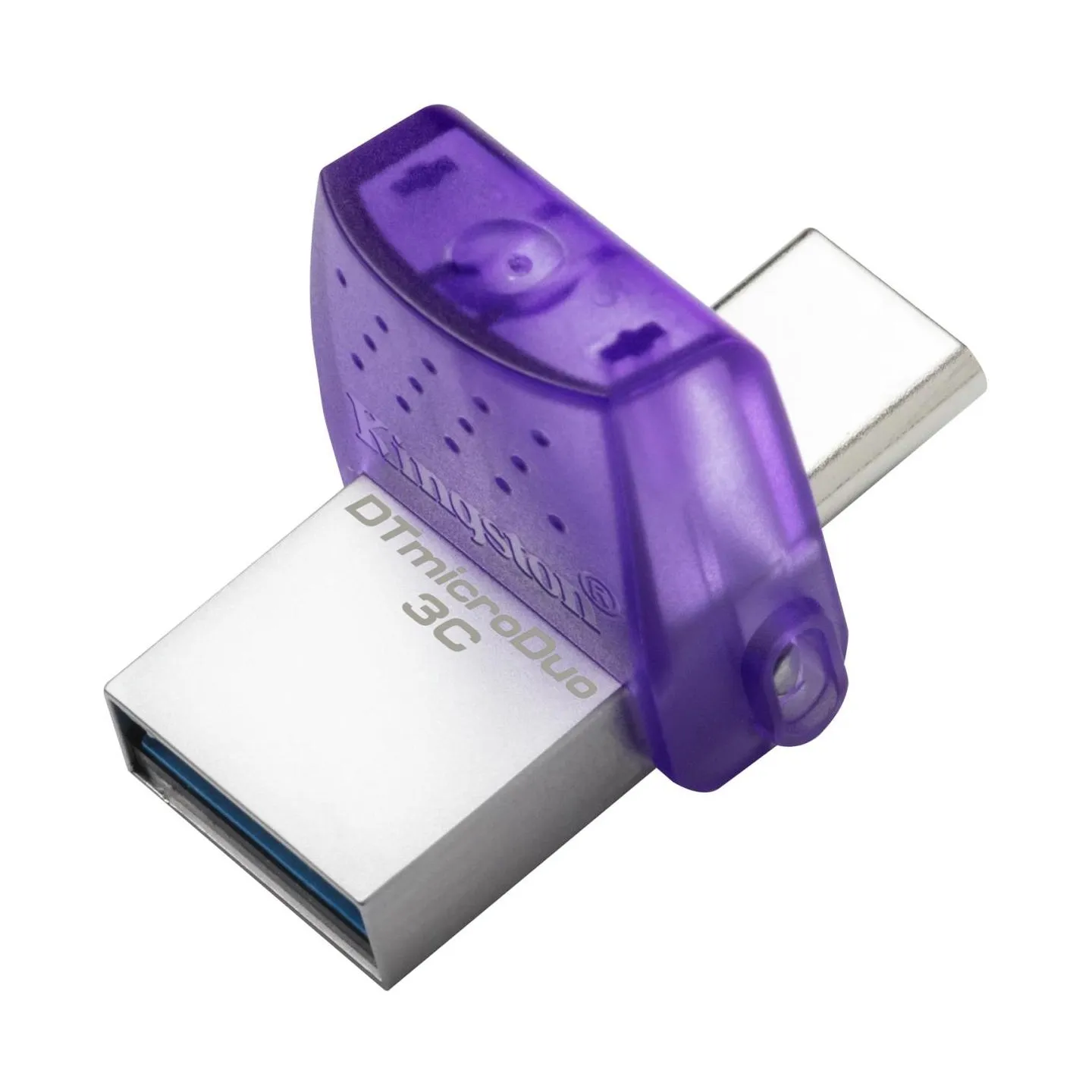 Kingston | DataTraveler | DT Micro Duo 3C | 256 GB | USB Type-C/Type-A | Purple