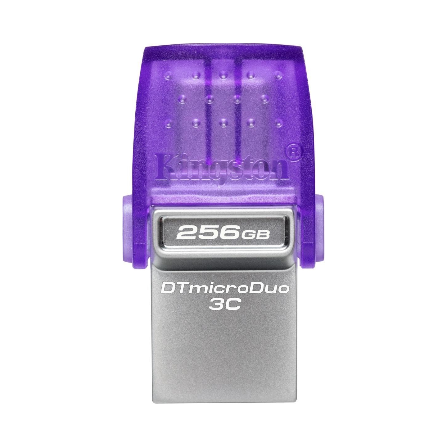 Kingston | DataTraveler | DT Micro Duo 3C | 256 GB | USB Type-C/Type-A | Purple
