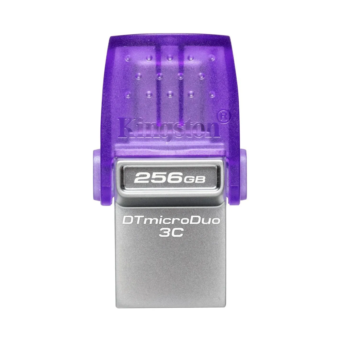 Kingston | DataTraveler | DT Micro Duo 3C | 256 GB | USB Type-C/Type-A | Purple