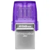 Kingston | DataTraveler | DT Micro Duo 3C | 256 GB | USB Type-C/Type-A | Purple