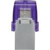 Kingston | DataTraveler | DT Micro Duo 3C | 256 GB | USB Type-C/Type-A | Purple