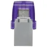 Kingston | DataTraveler | DT Micro Duo 3C | 256 GB | USB Type-C/Type-A | Purple