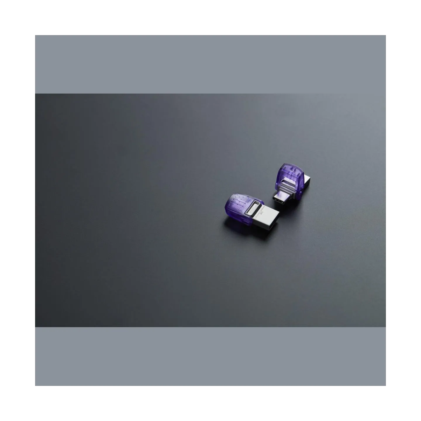 Kingston | DataTraveler | DT Micro Duo 3C | 256 GB | USB Type-C/Type-A | Purple