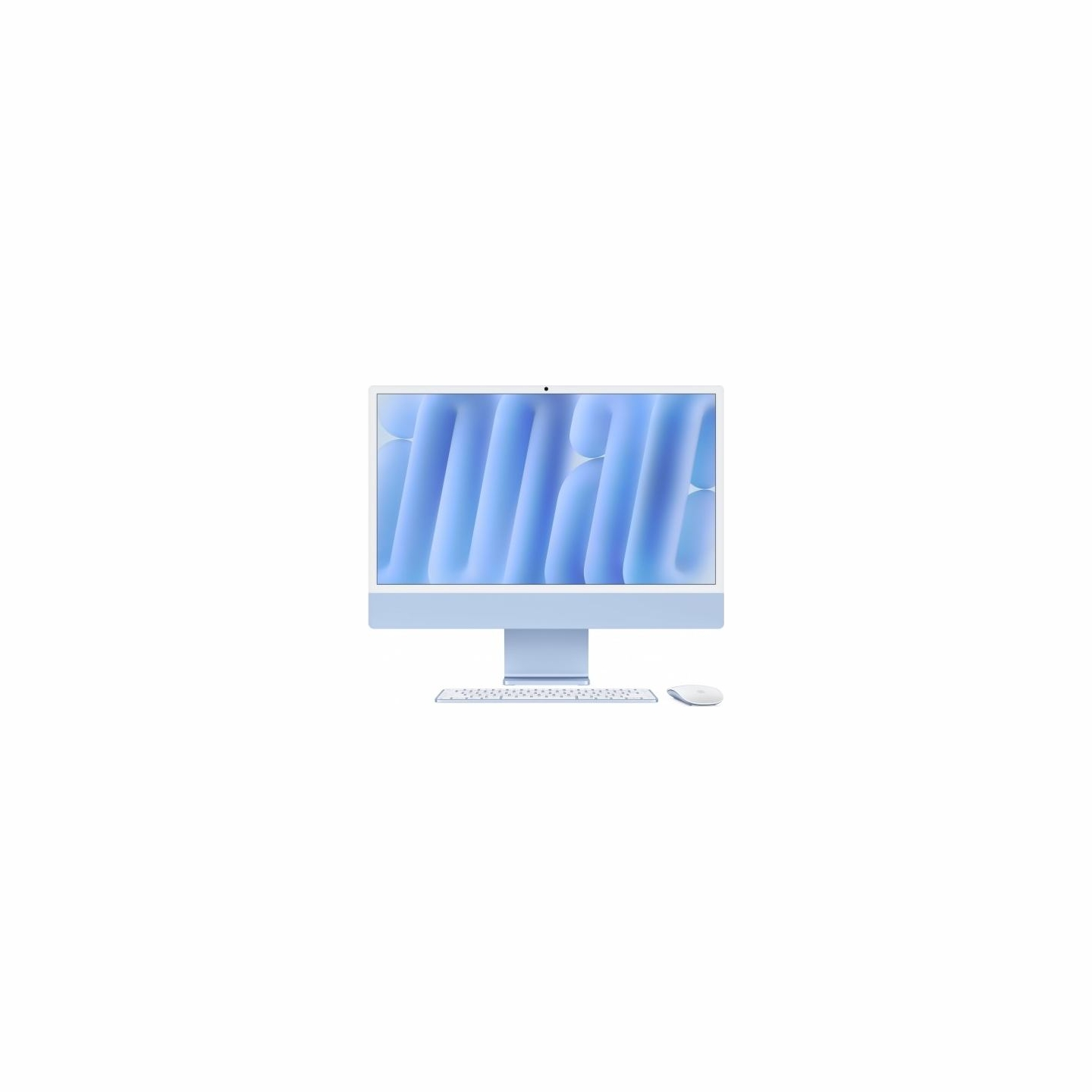 Apple iMac 24 inch: M4 10/10, 24GB, 512GB SSD - Blue