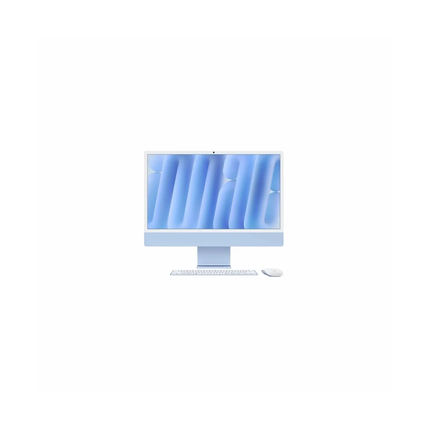 Apple iMac 24 inch: M4 10/10, 24GB, 512GB SSD - Blue