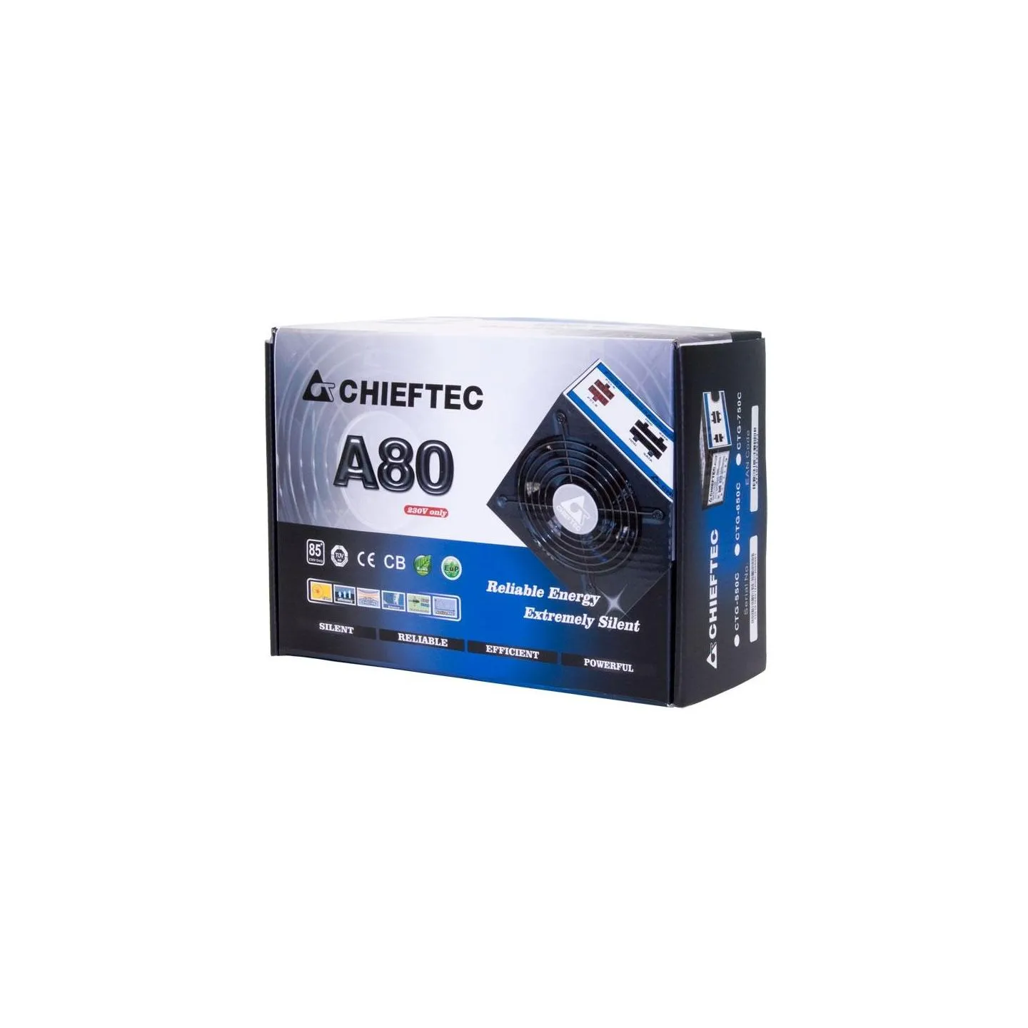 Chieftec CASE PSU ATX 650W/CTG-650C CHIEFTEC