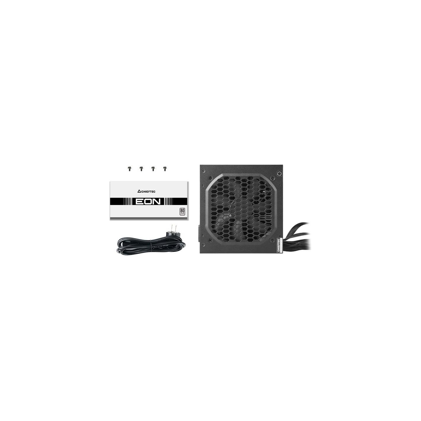 Chieftec Power Supply|CHIEFTEC|600 Watts|Efficiency 80 PLUS|PFC Active|ZPU-600S
