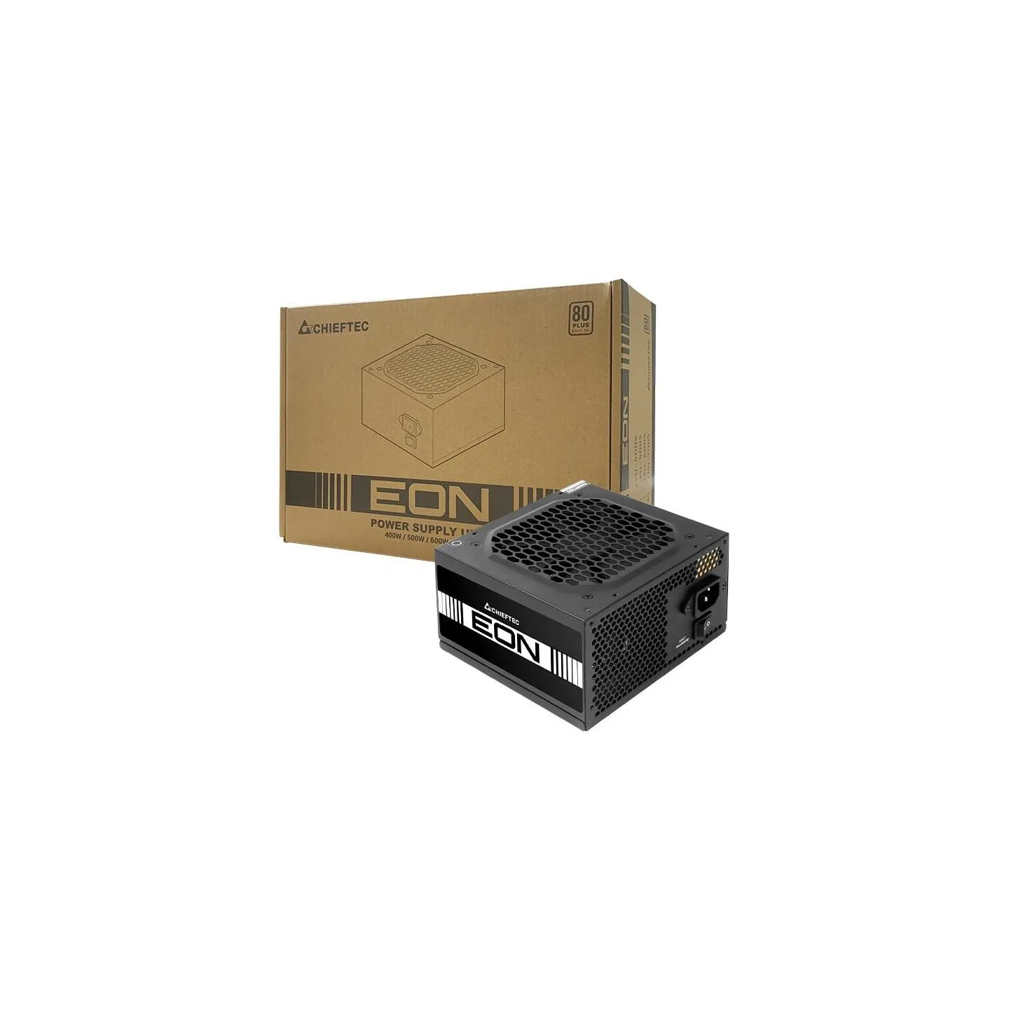 Chieftec Power Supply|CHIEFTEC|600 Watts|Efficiency 80 PLUS|PFC Active|ZPU-600S