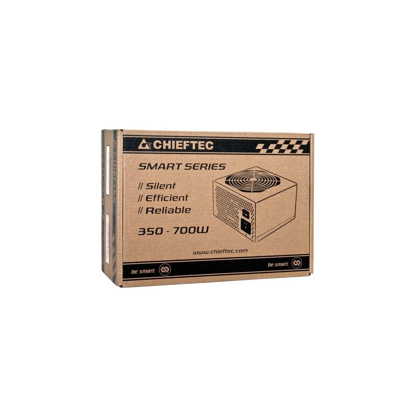 Chieftec Power Supply|CHIEFTEC|GPS-700A8|700 Watts|Efficiency 80 PLUS|PFC Active|GPS-700A8