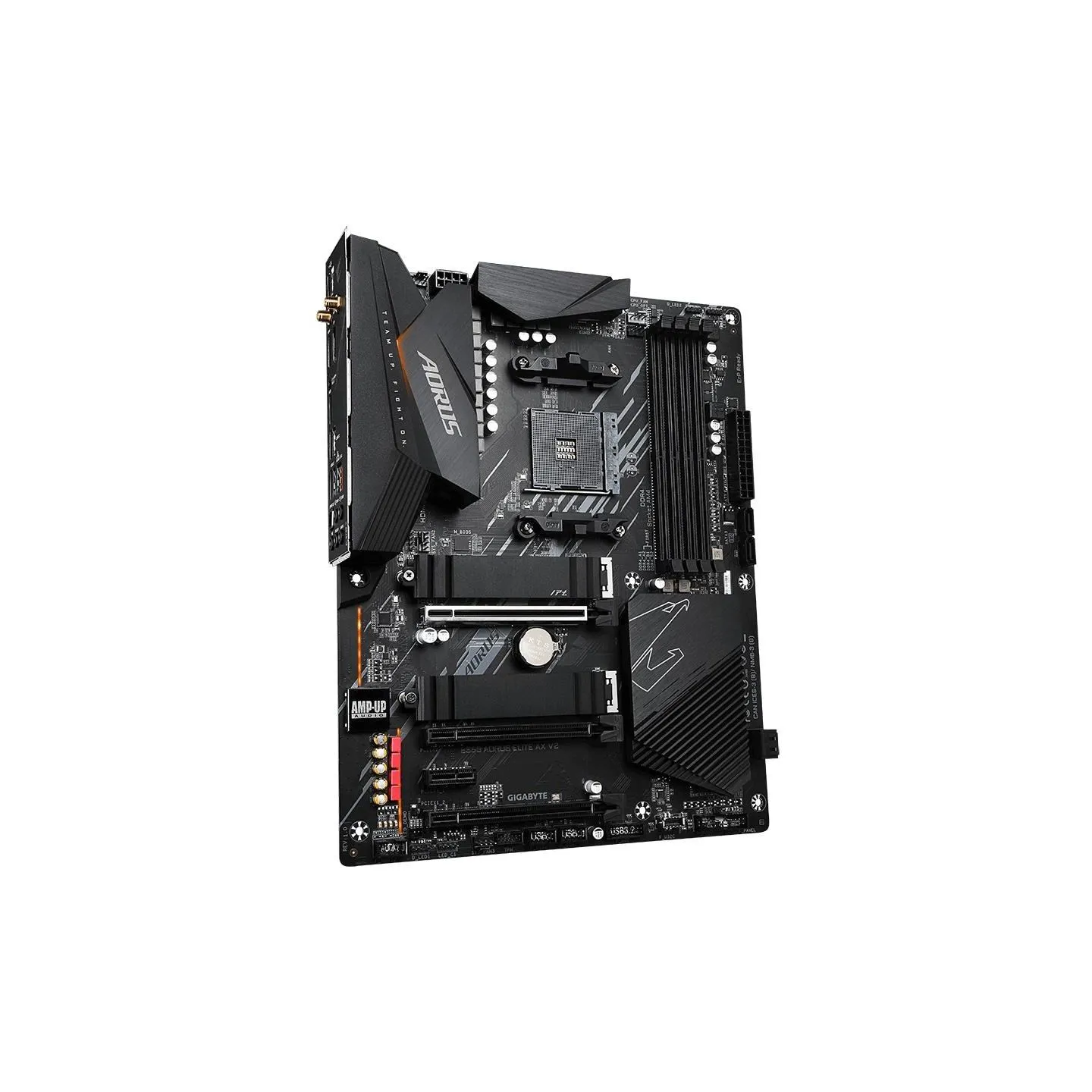 Gigabyte Mainboard|GIGABYTE|AMD B550|Socket AM4|ATX|RAM DDR4-SDRAM|4xSlots|Wi-Fi Yes|Bluetooth Yes|2xNumber of M.2 (M) slots|GIG