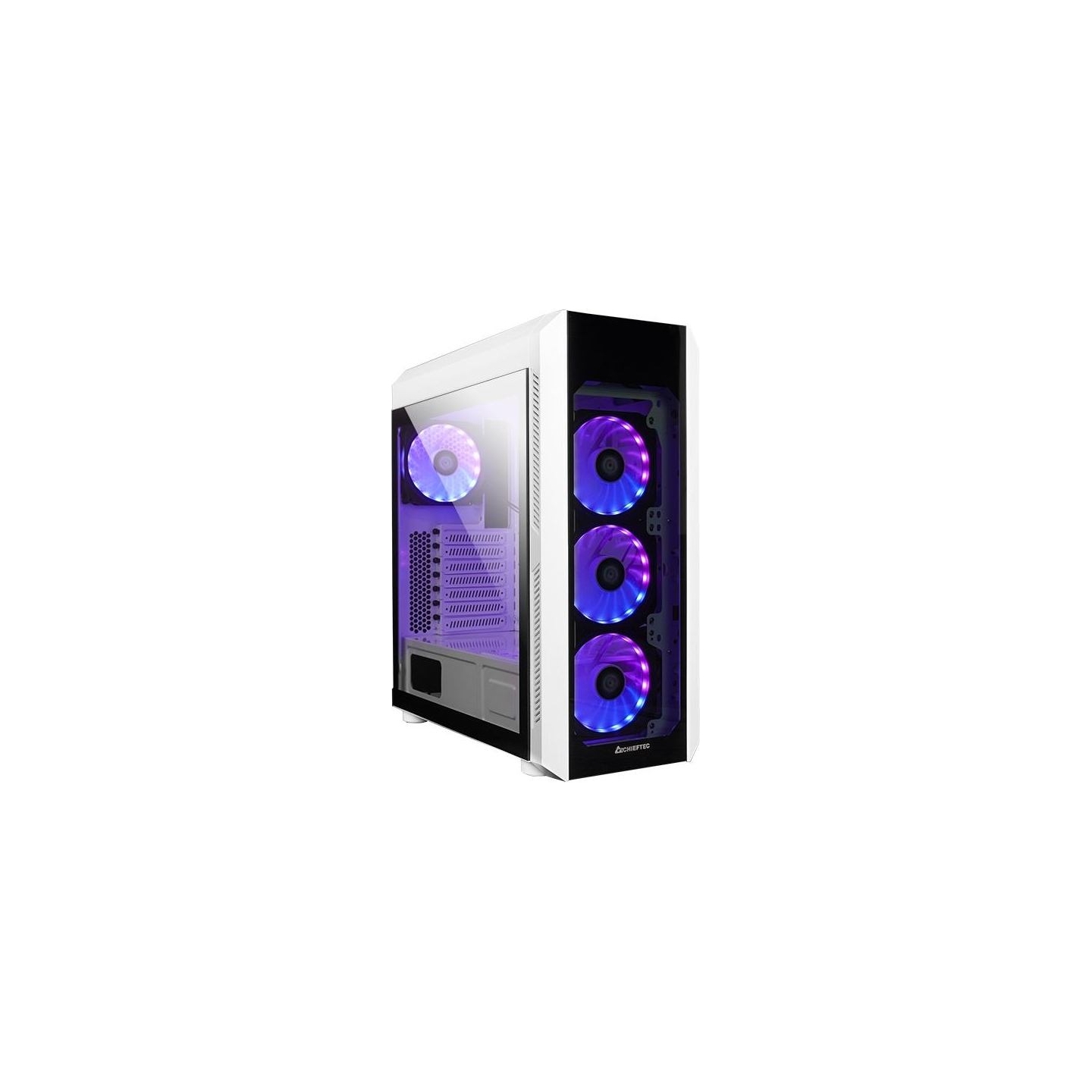 Chieftec Case|CHIEFTEC|ATX/micro ATX/Mini-ITX|White|Midi Tower|PC|GL-03W-OP