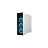 Chieftec Case|CHIEFTEC|ATX/micro ATX/Mini-ITX|White|Midi Tower|PC|GL-03W-OP