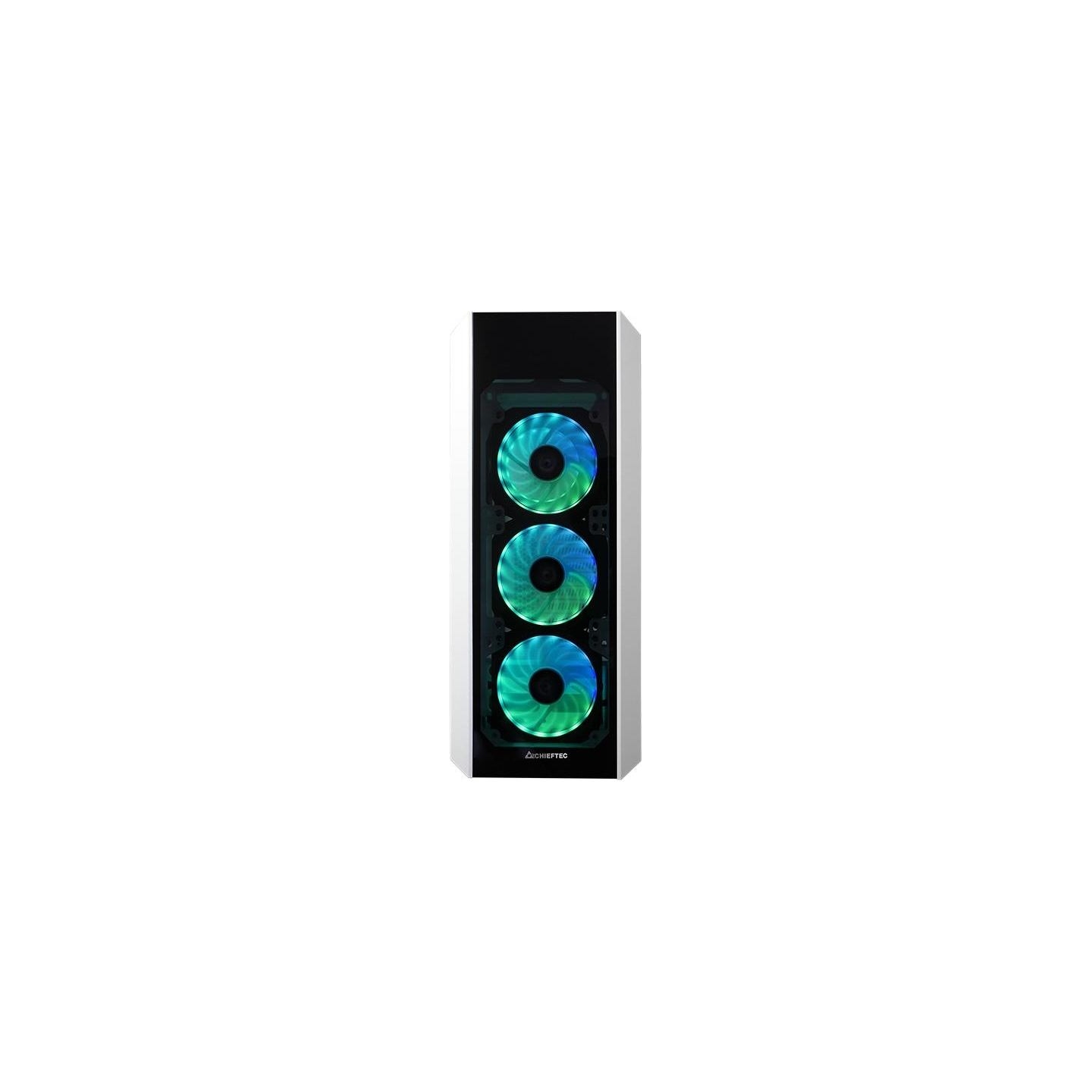 Chieftec Case|CHIEFTEC|ATX/micro ATX/Mini-ITX|White|Midi Tower|PC|GL-03W-OP