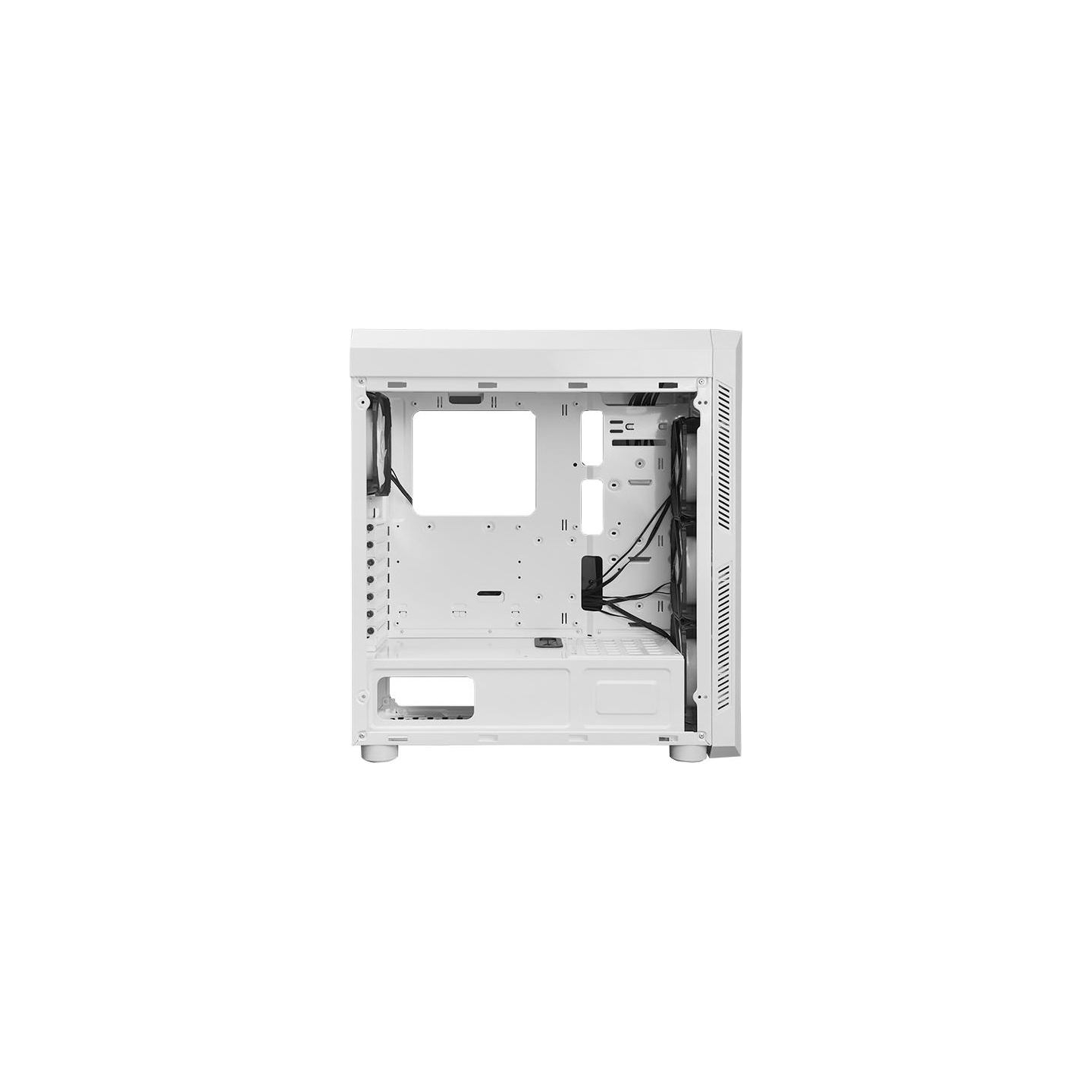 Chieftec Case|CHIEFTEC|ATX/micro ATX/Mini-ITX|White|Midi Tower|PC|GL-03W-OP