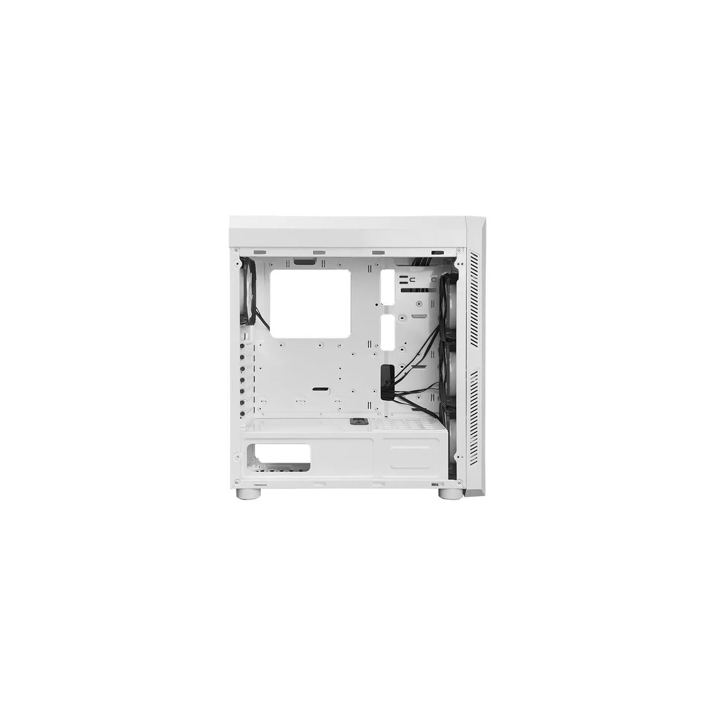 Chieftec Case|CHIEFTEC|ATX/micro ATX/Mini-ITX|White|Midi Tower|PC|GL-03W-OP